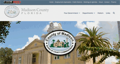 Desktop Screenshot of madisoncountyfl.com