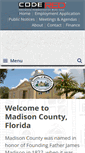 Mobile Screenshot of madisoncountyfl.com